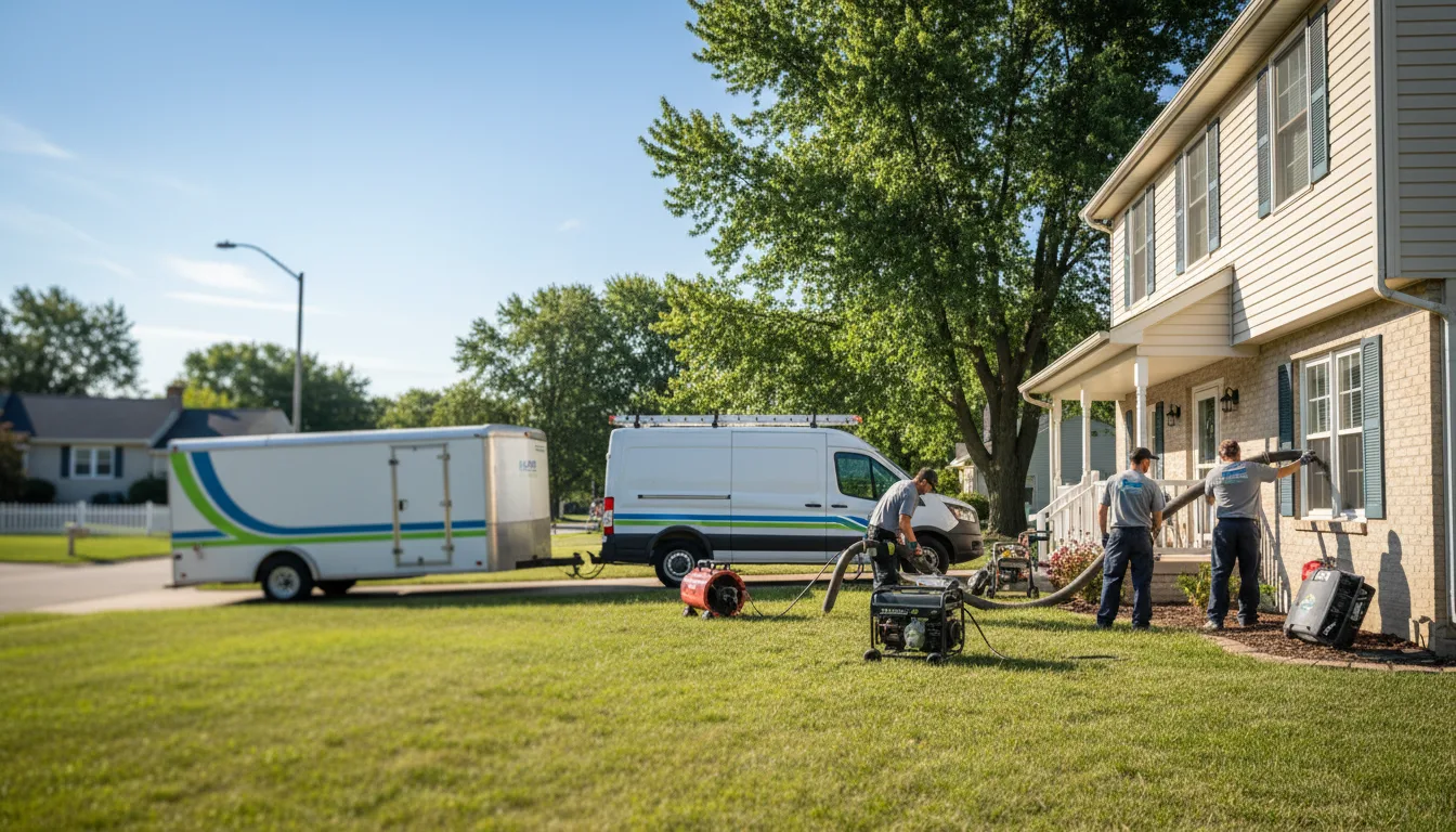 Flooded Basement Restoration And Cleanup With Repair in Sheldon, WI near me